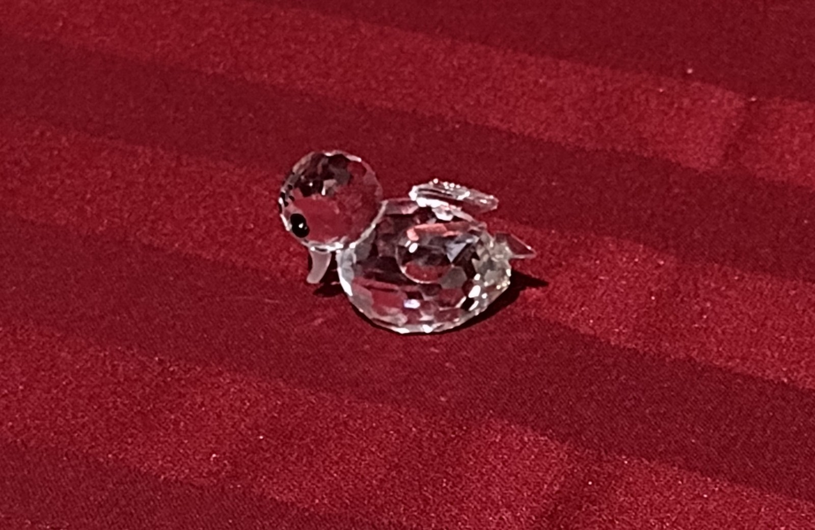 Retired Swarovski Beauties of the Lake Series Mini Swiming Duck 7665NR037