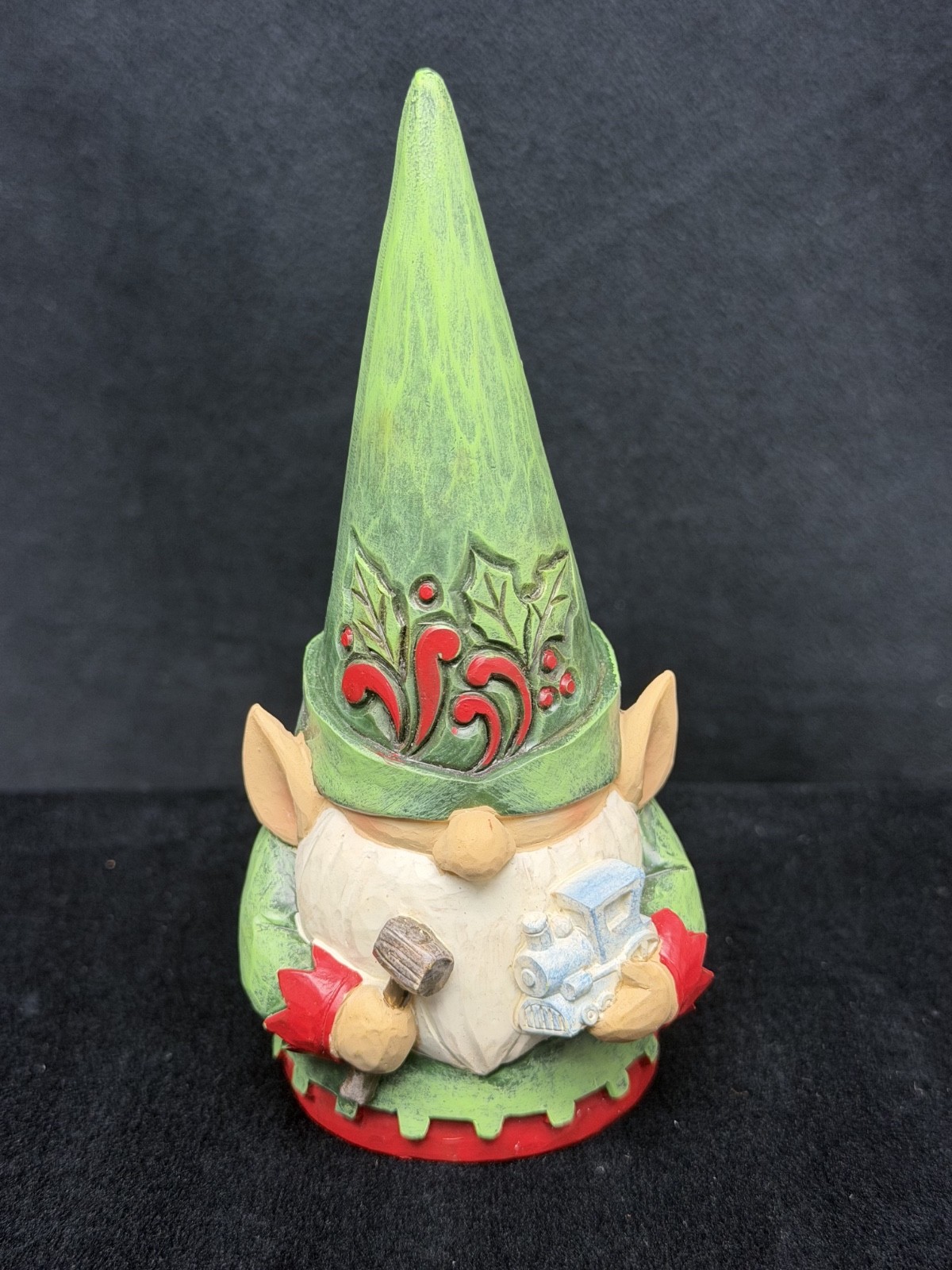 Jim Shore Enesco Holiday Helper Elf Gnome Figurine ’22 Heartwood Creek Christmas
