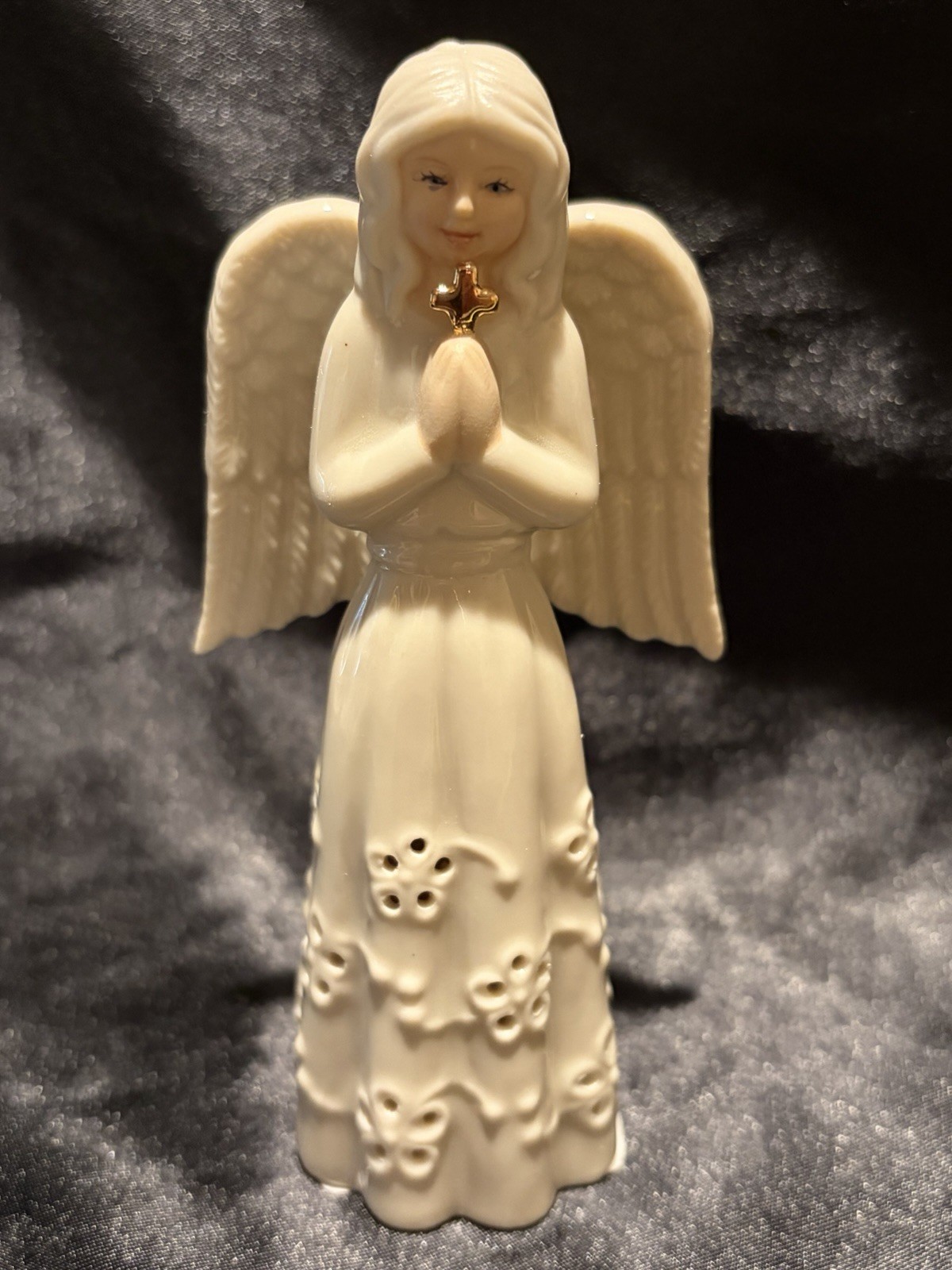 Lenox American By Design Praying Angel Figurine 5” Porcelain w/ Box SKU 828708