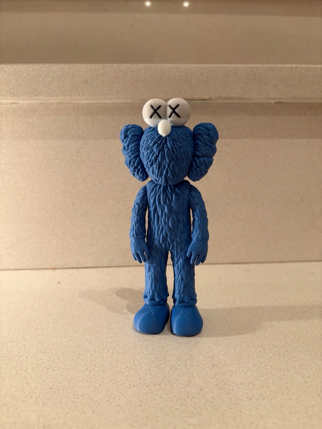 Exclusive 9” BFF KAWS Figurine – Blue