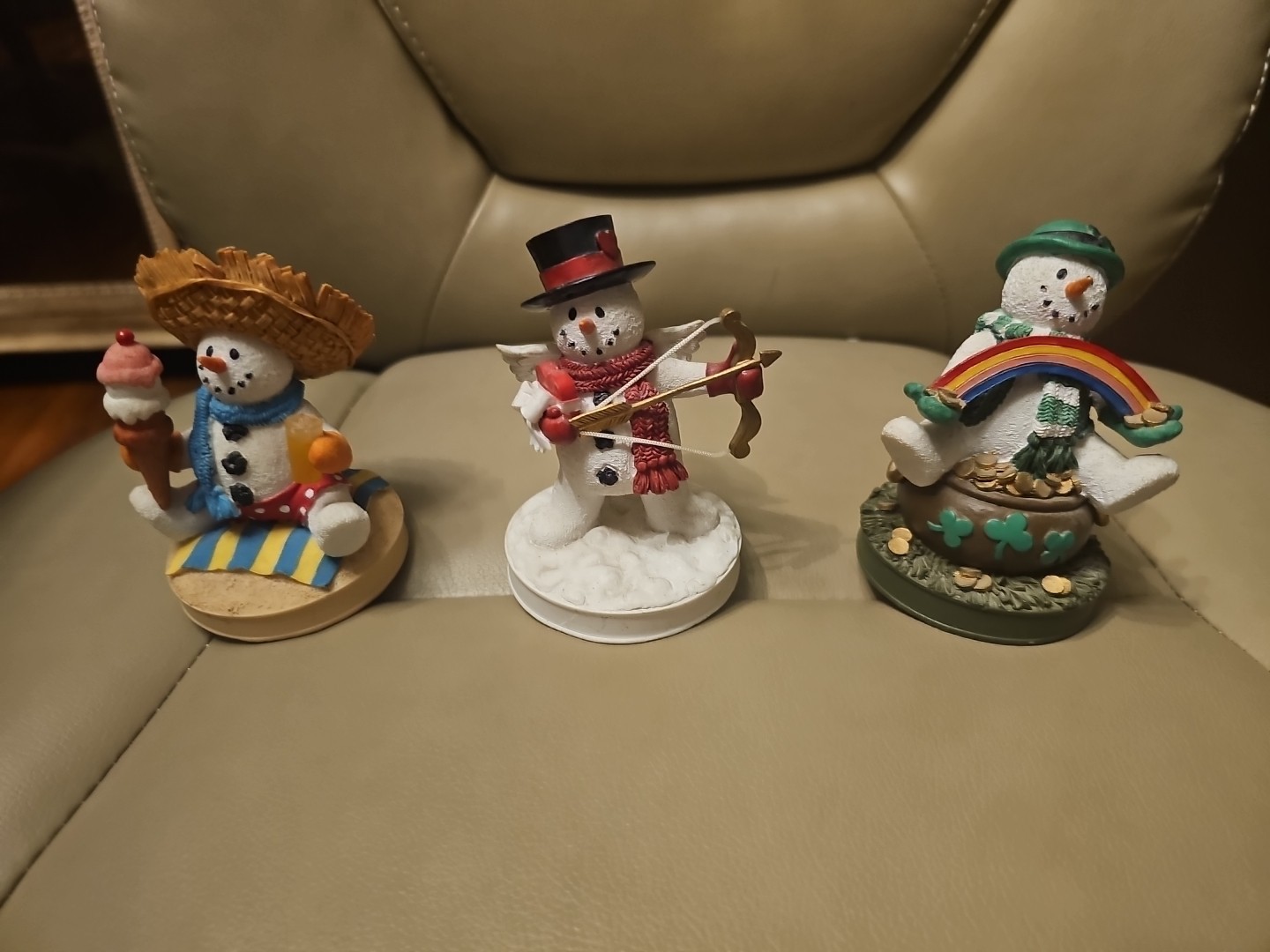 Set Of 3 Always Cool Figurines