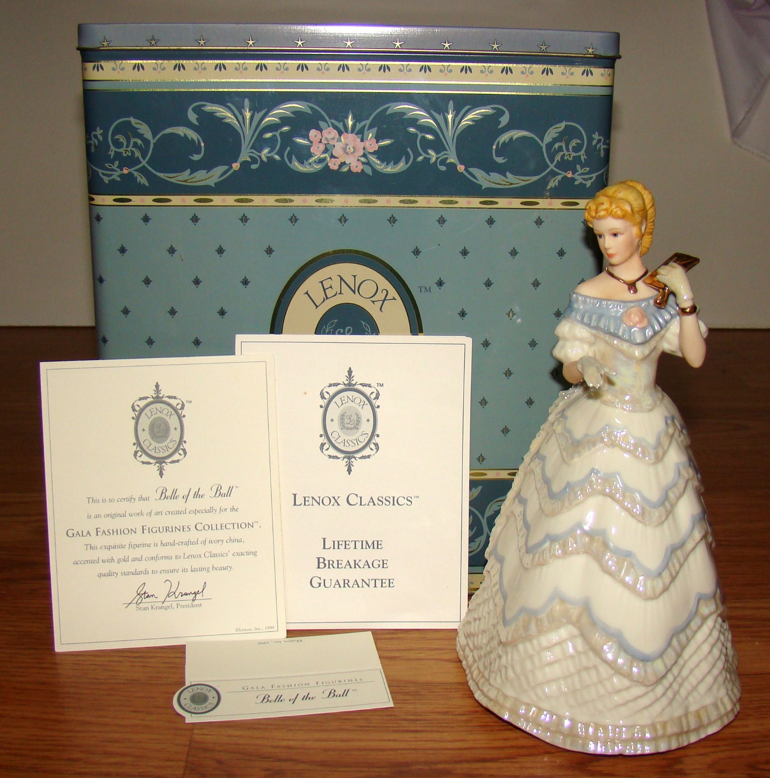 1999 Lenox Classics BELLE of the Ball, Gala Fashion (6014989) Porcelain