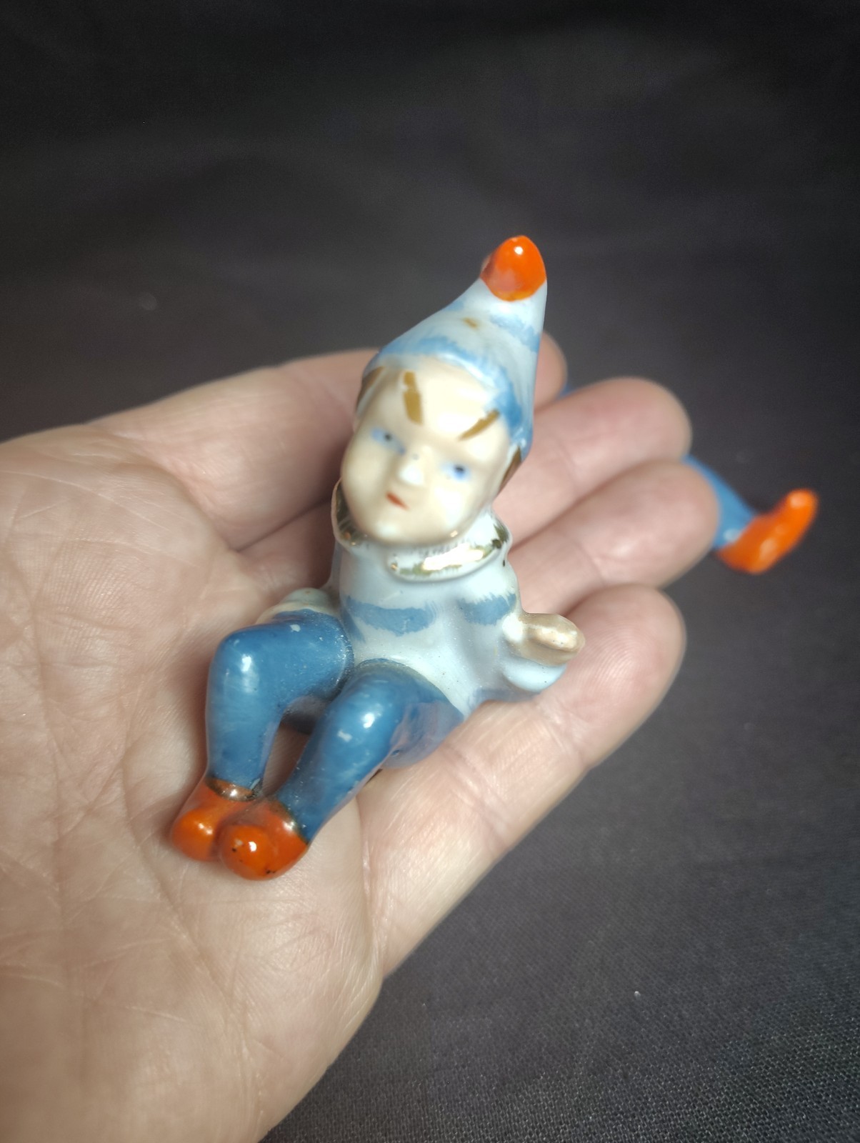 Lot of 2 VTG Pixie Elfs Made In Japan 1950s Very Rare & Great Facial Attitude
