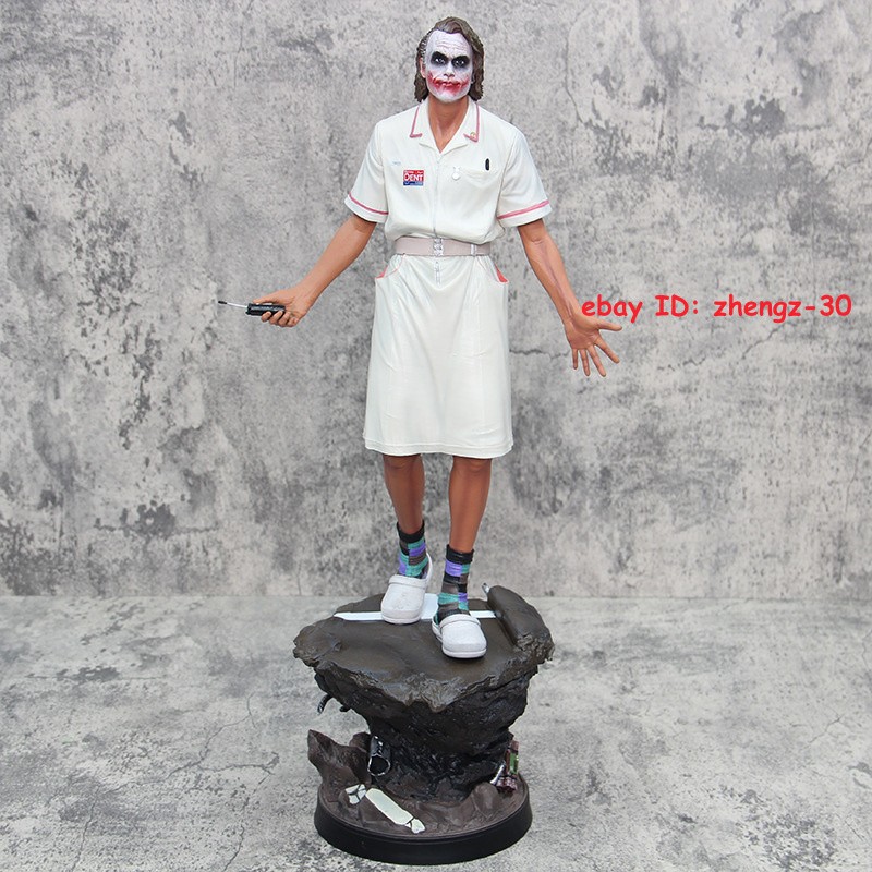 H54CM The Dark Knight Joker 1/4 Statue Figure GK Model W/base Collection Gift