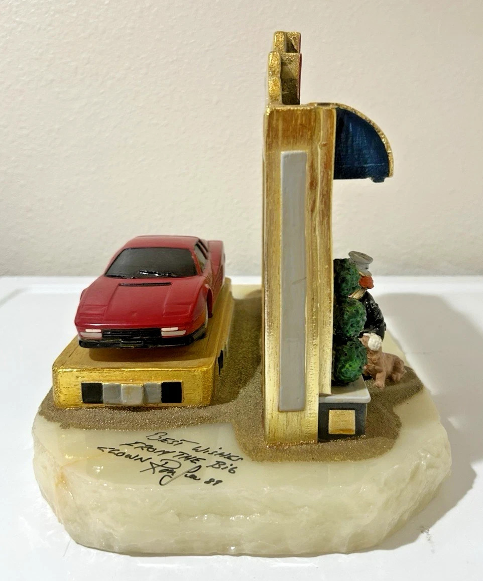 Ron Lee Ain’t Go No Money 13″x9″x9″ Ferrari Hand Signed OOAK Prototype LARGE