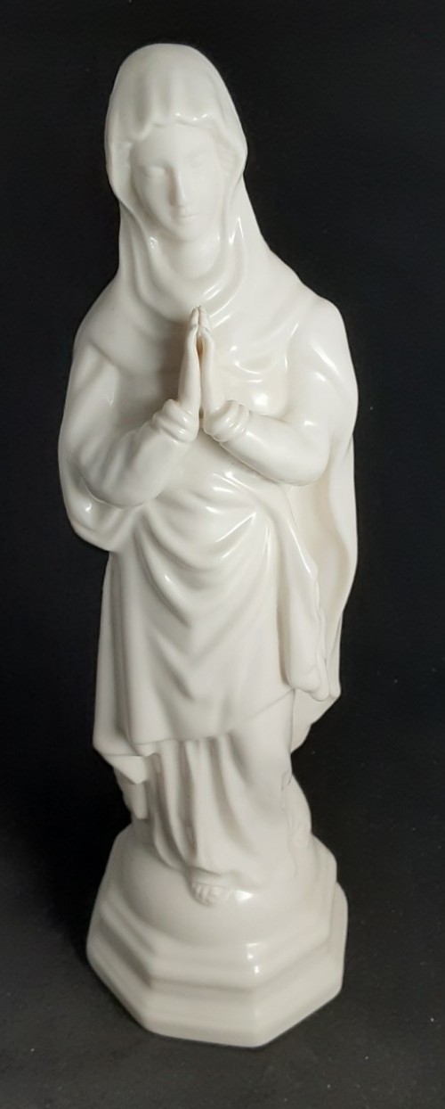 Belleek Blessed Virgin Mary Figurine Made in Ireland 12″ PERFECT