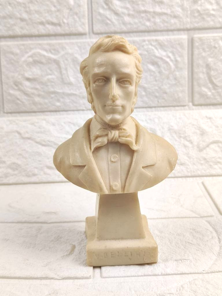 V. Bellini Antique Bust Made In italy