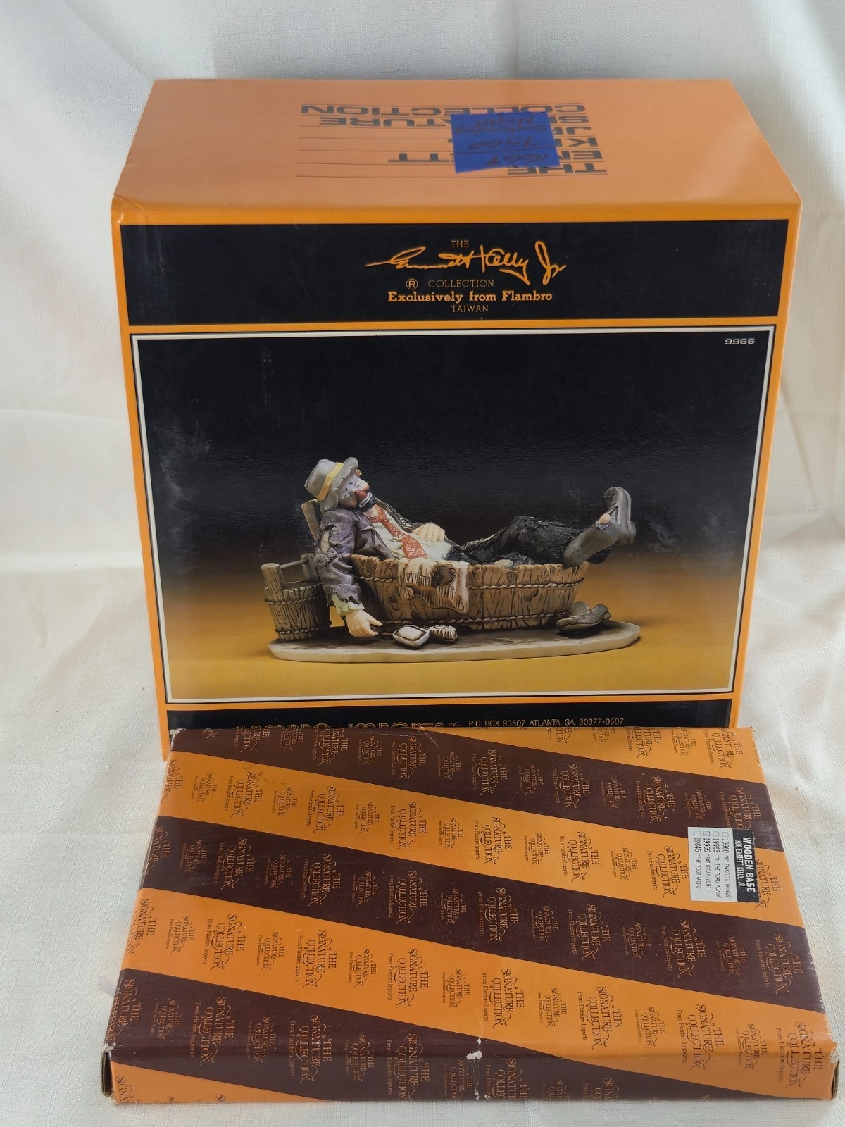 Emmett Kelly Jr. Limited Collection #9966 EKJ Saturday Night Figurine 1669/7500