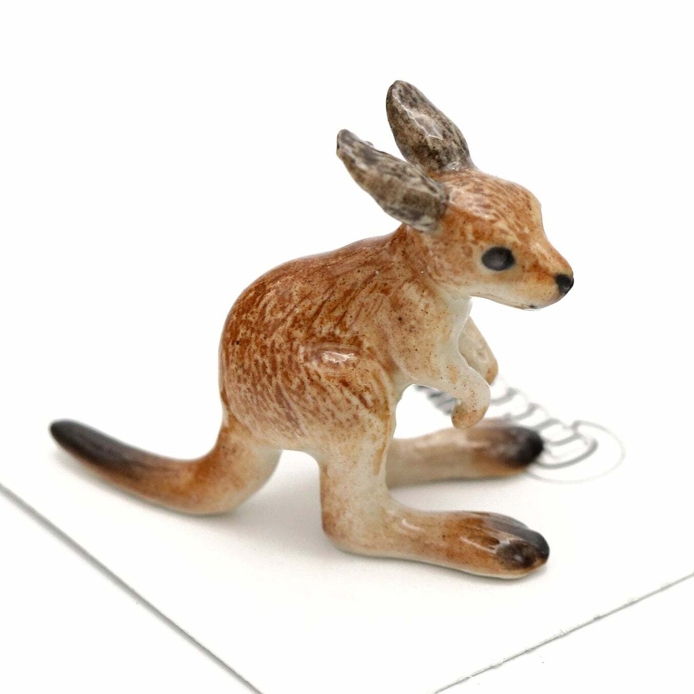 Little Critterz Kangaroo Joey “Rufus” – miniature porcelain figurine