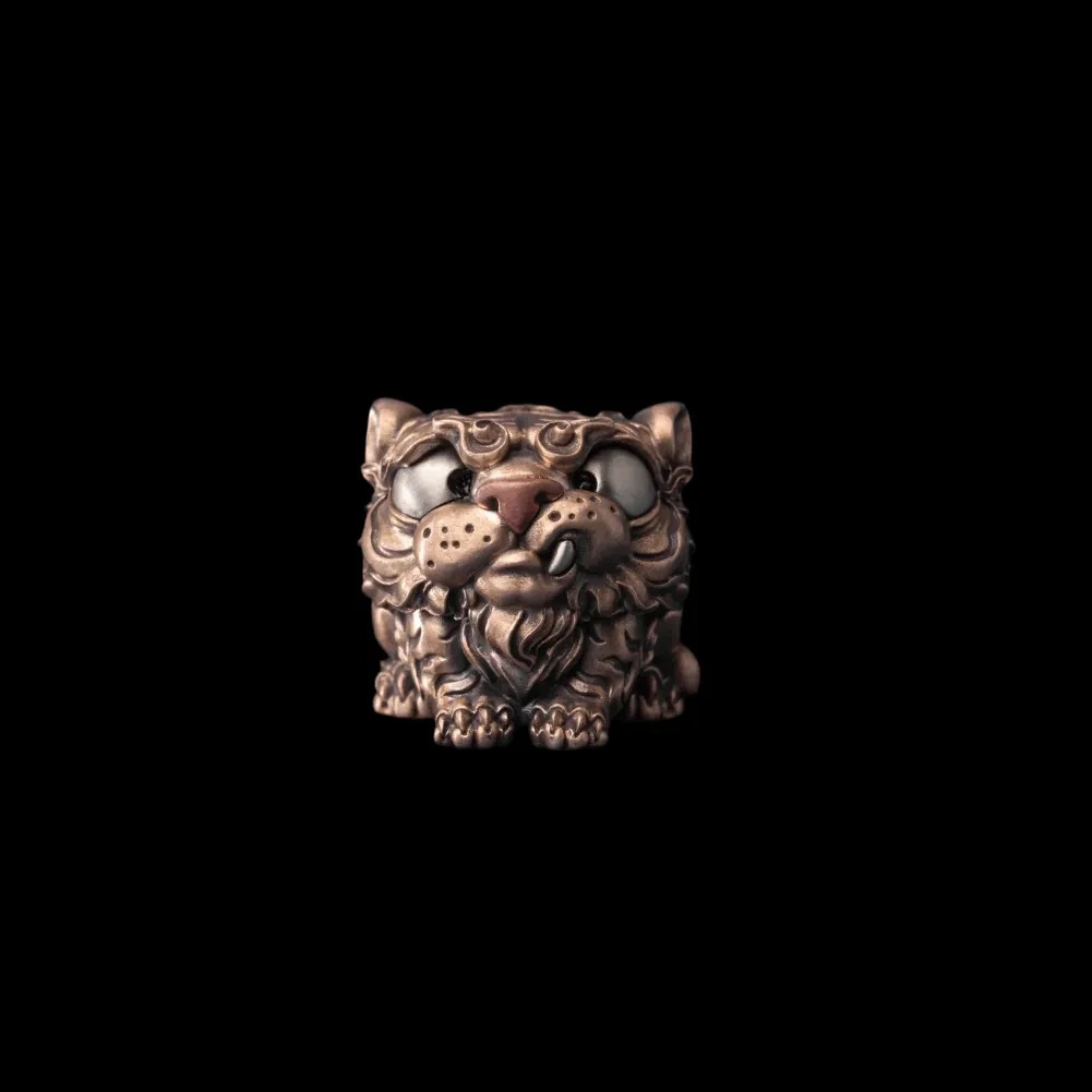 White Tiger Figurine Mythical Beast Sculpture Chinese Mythology Decor