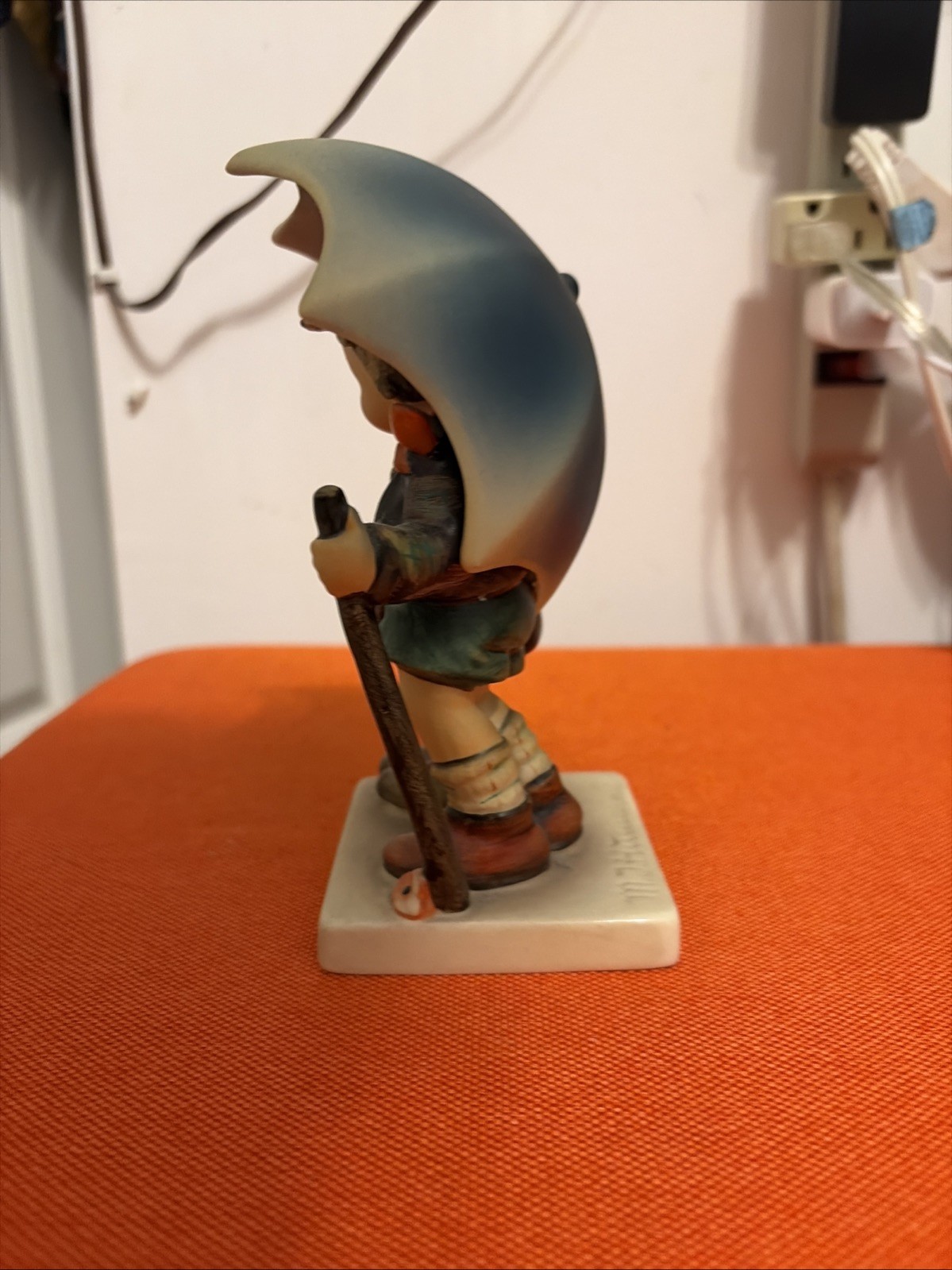 Hummel Porcelain Figurine. Excellent Condition. Stormy weather