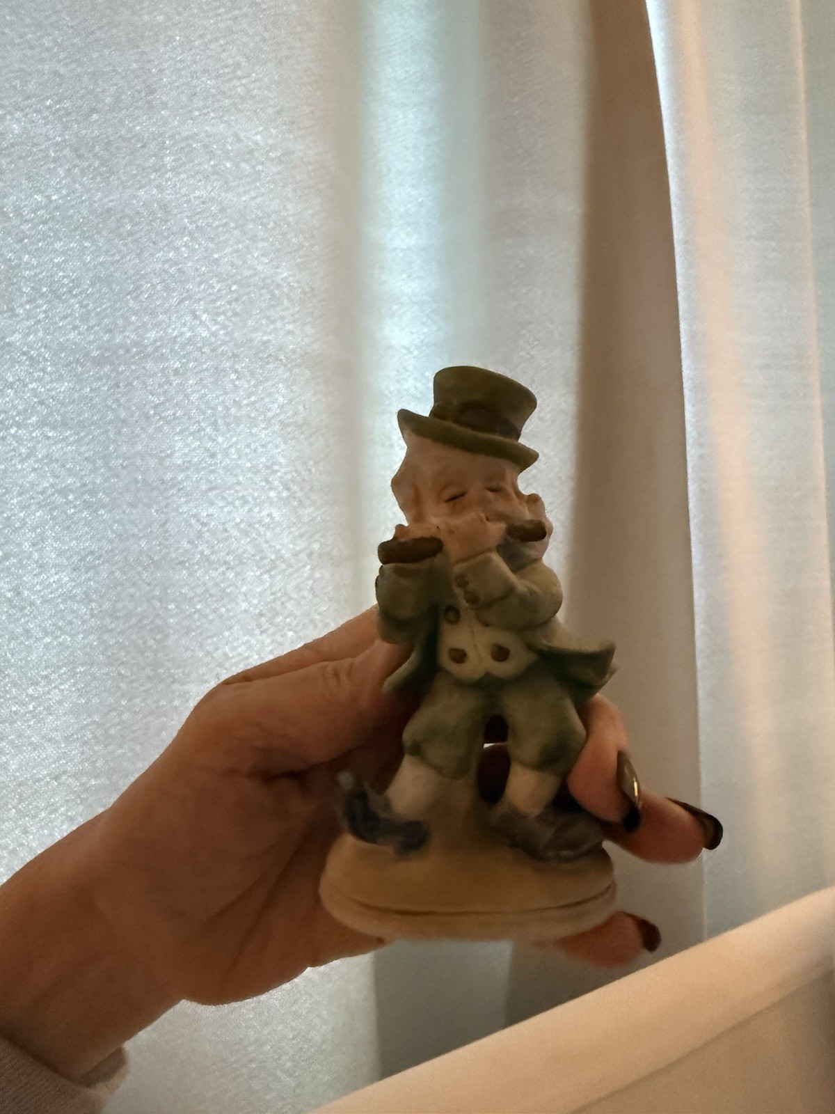 Lefton Leprechaun Figure with Playing Fiddle