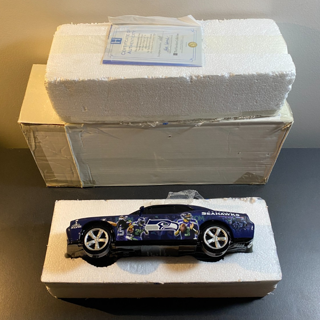 The Hamilton Collection Seattle Seahawks Power & Pride Collage Car 2015
