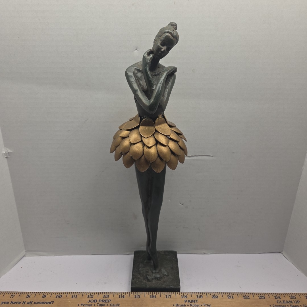 Vintage Austin Products Bronze Ballerina Scupltue