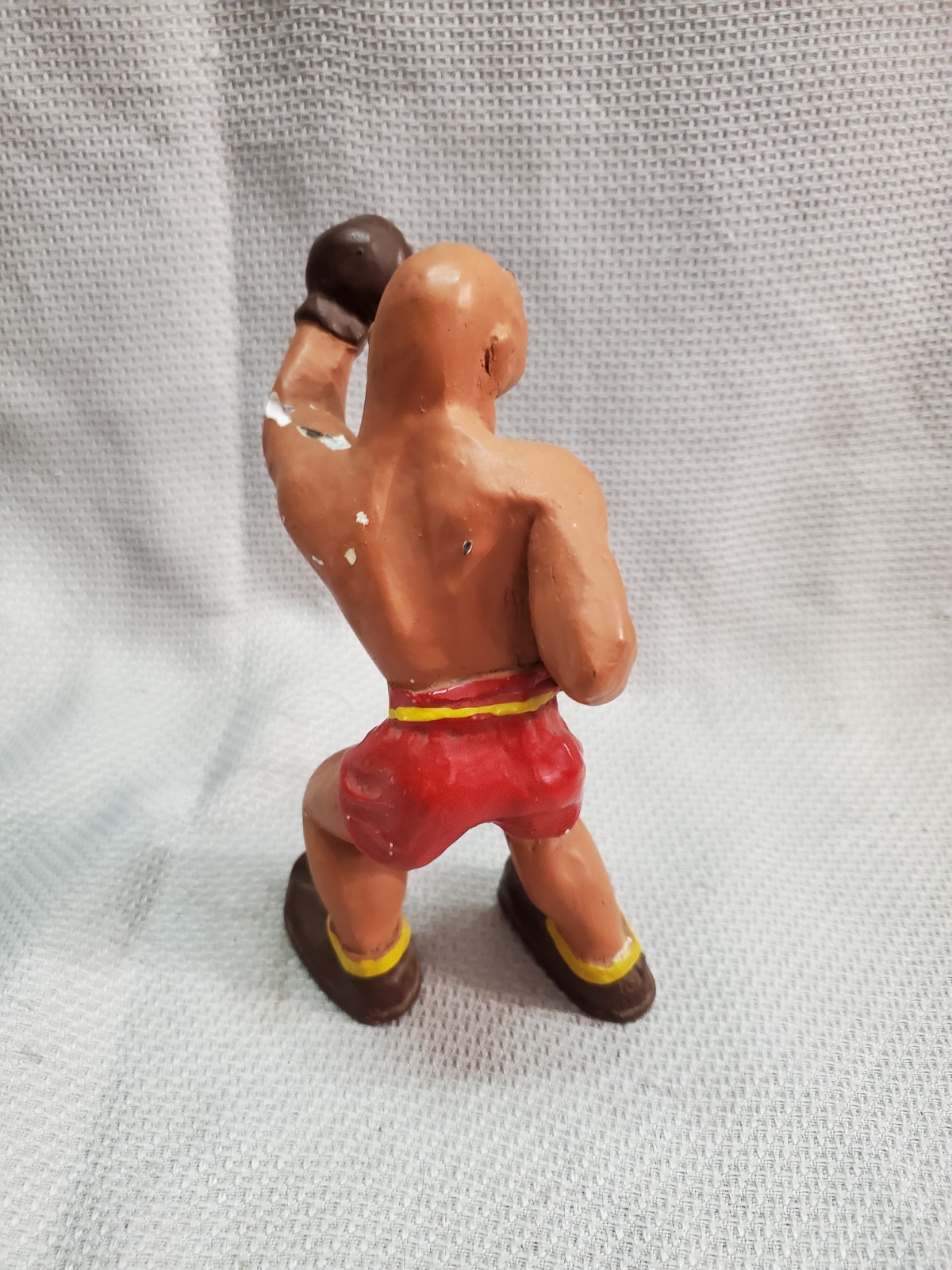 1940’s L.L. Rittgers Authentic Vtg Trio Boxing Figurines Two Boxers & Referee