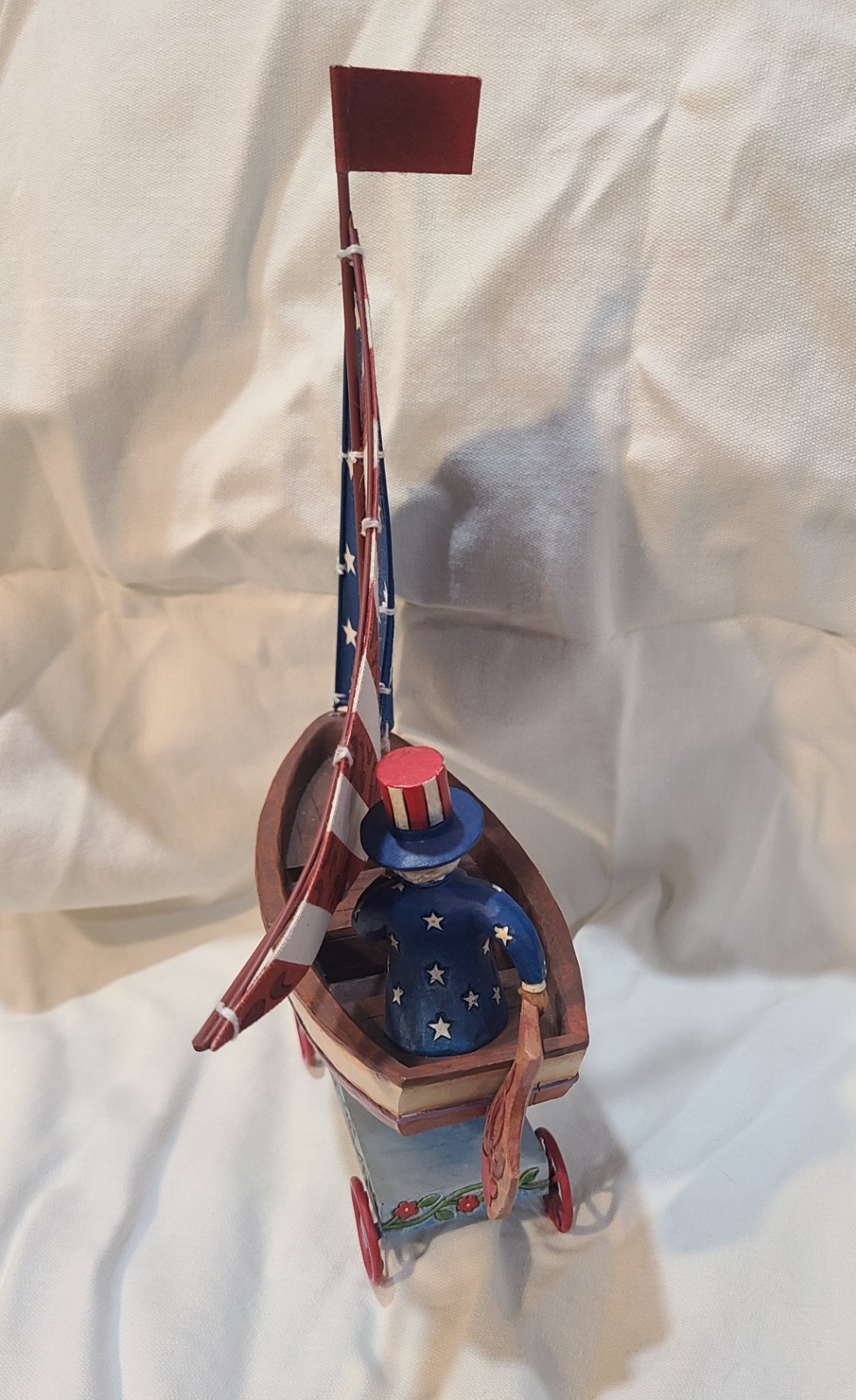 Jim Shore Keep Freedom Afloat 2007 Heartwood Creek From Sea to Shining Sea Boat