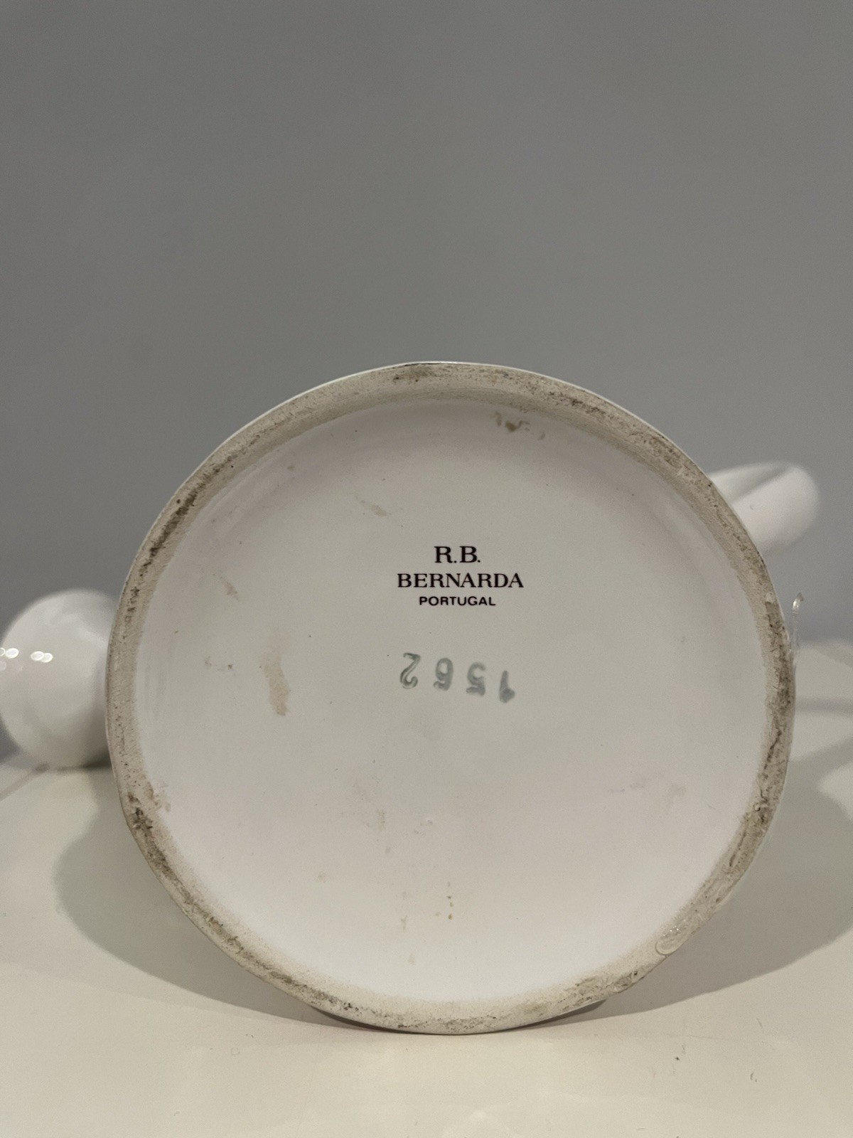 R. B. Bernarda Watering Can Ceramic Retro Portugal 1562 Geometric 80s Print