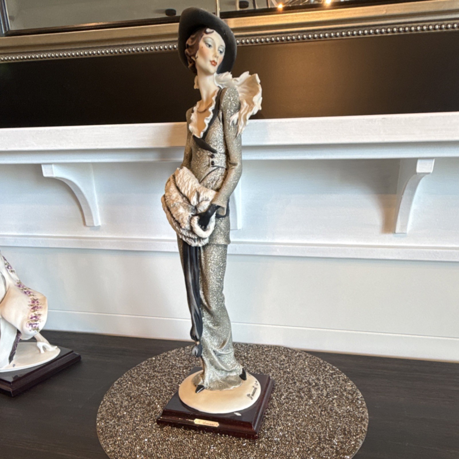 GIUSEPPE ARMANI PORCELAIN FIGURINE FAIR WOMAN LIMITED EDITION 1987 577/5000