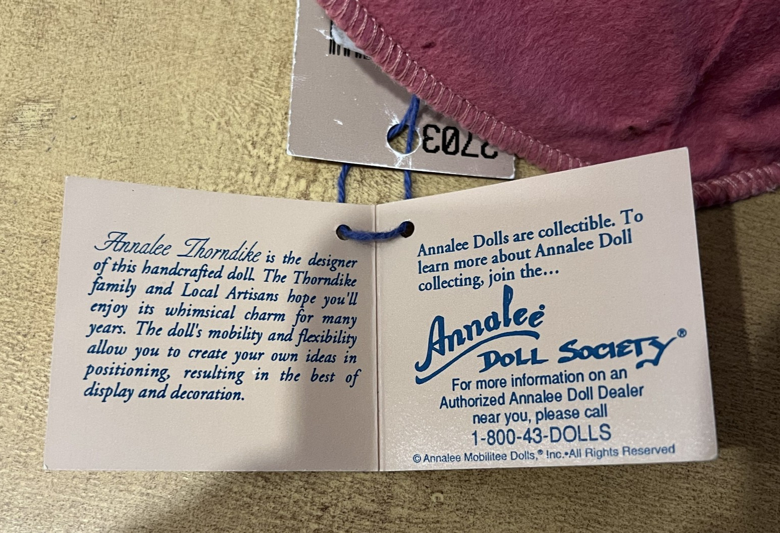 Vintage 1999 Annalee “People” 7″ Bride & Groom #2703 Original Tags – Preowned