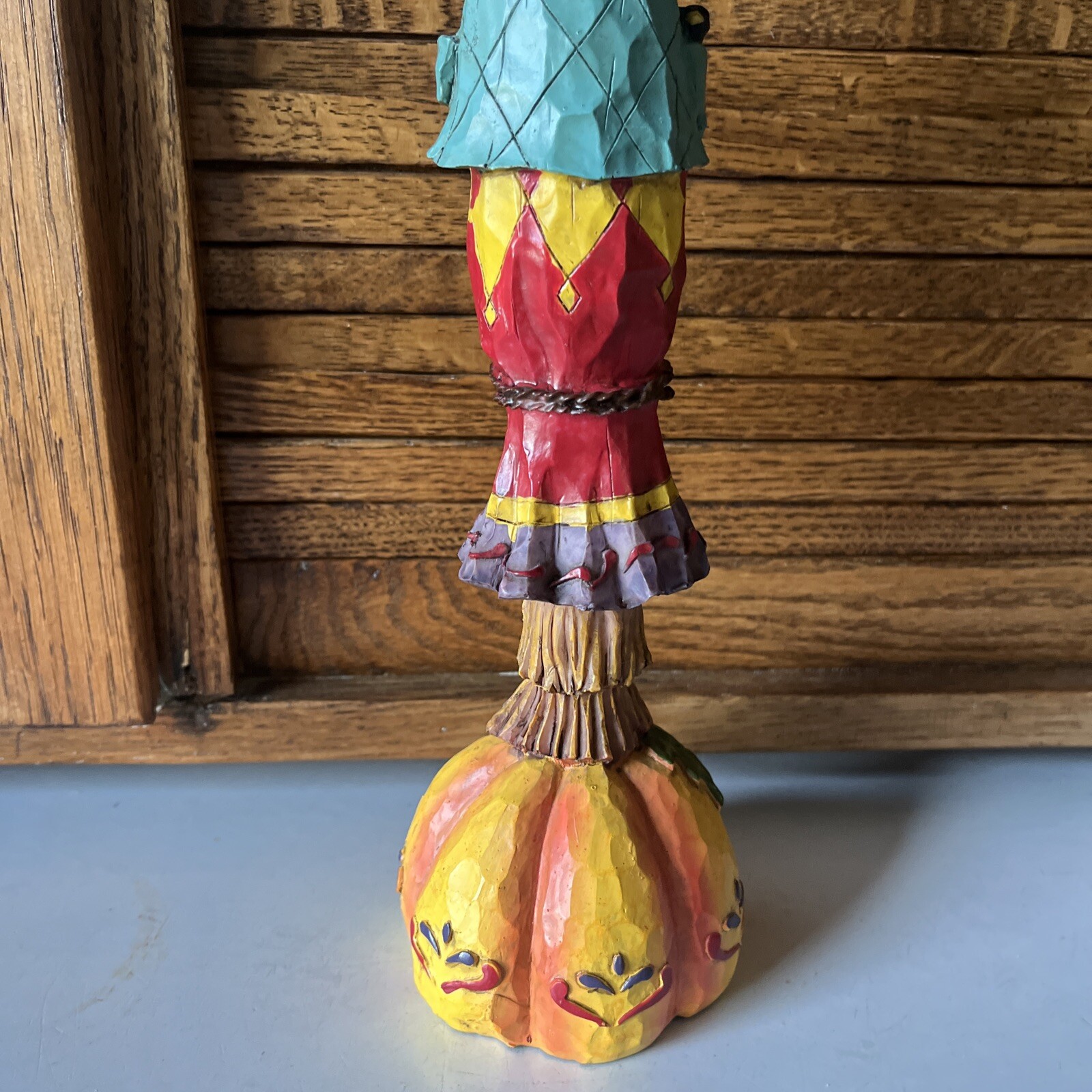 Tree shop Mini Scarecrow On Pumpkins Figurine Fall Decor