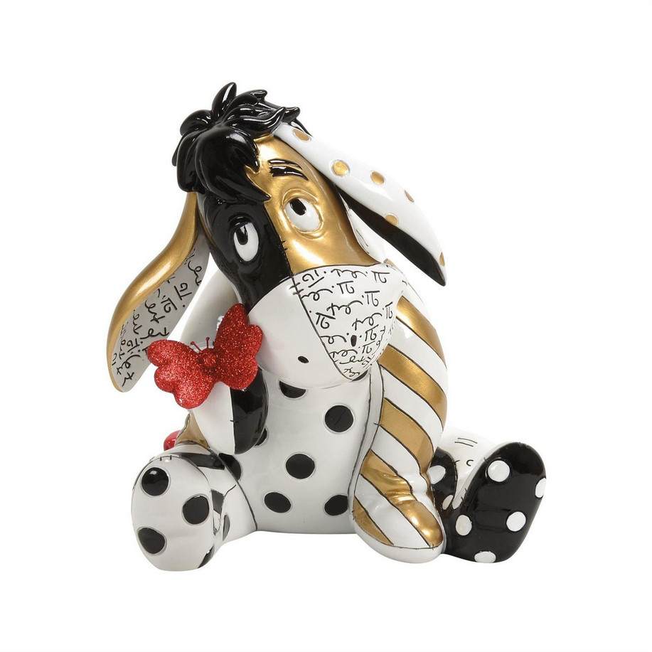 Enesco DSBRT Eeyore Midas Gold Figure Disney Britto 6018071