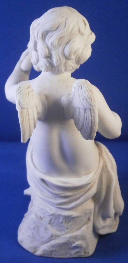 Antique 18thC Sevres Biscuit Porcelain Angel Figurine Figure Porzellan Figur