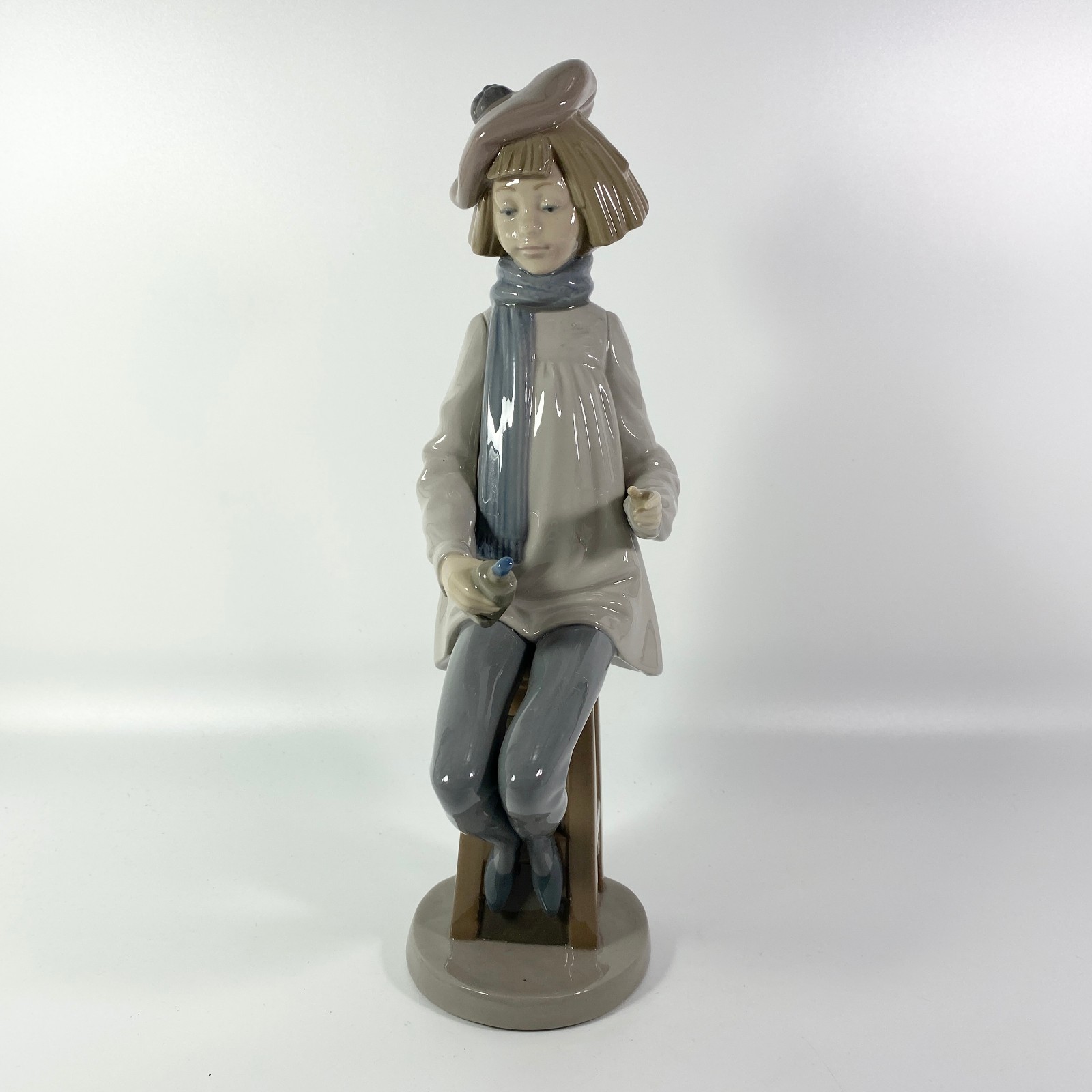 Vintage LLadro Nao Young Artist large figurine 13″ inches tall