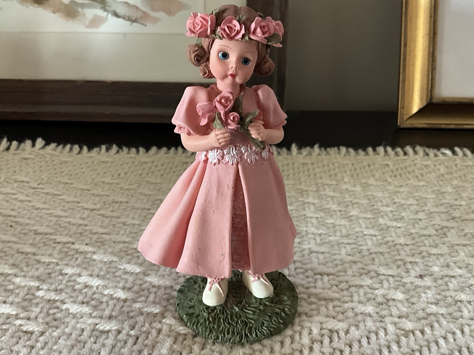 MADAME ALEXANDER FLOWER GIRL FIGURINE VINTAGE 1999