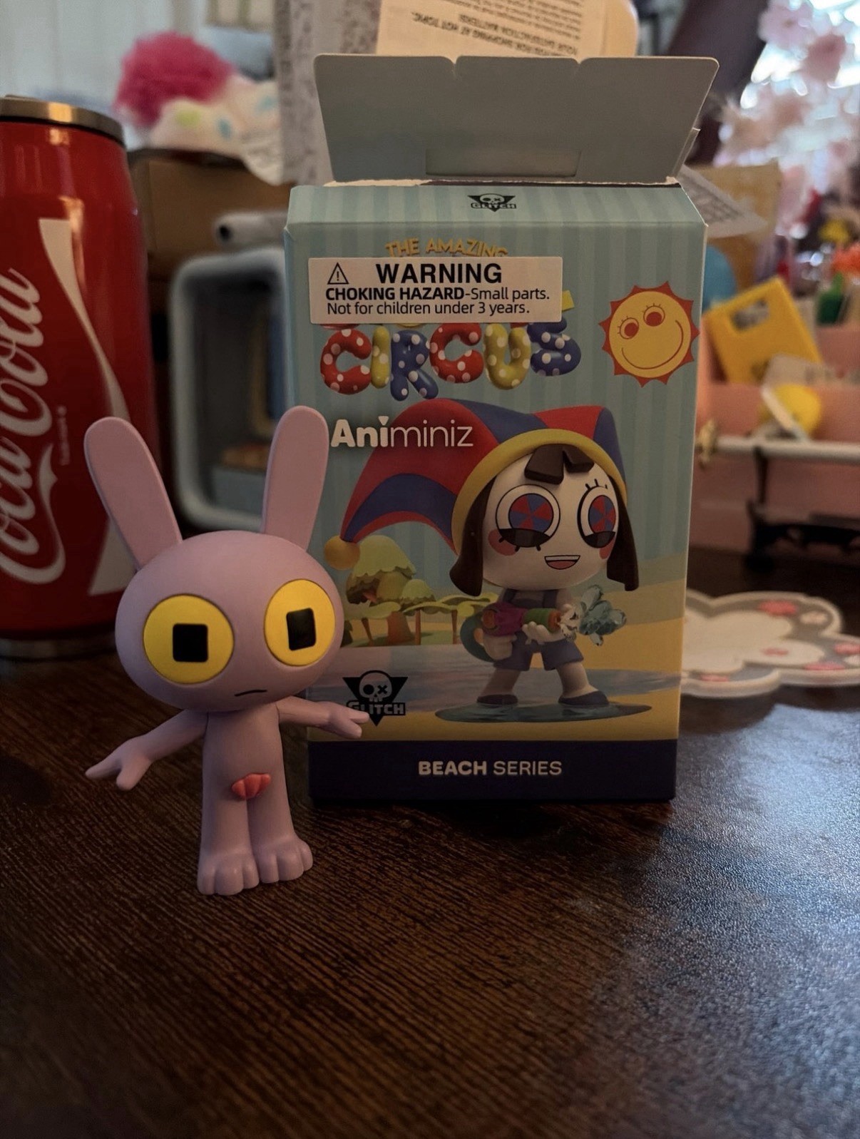 The Digital Circus Jax AniminiZ Beach Series Boxed Plastic Figurine Purple