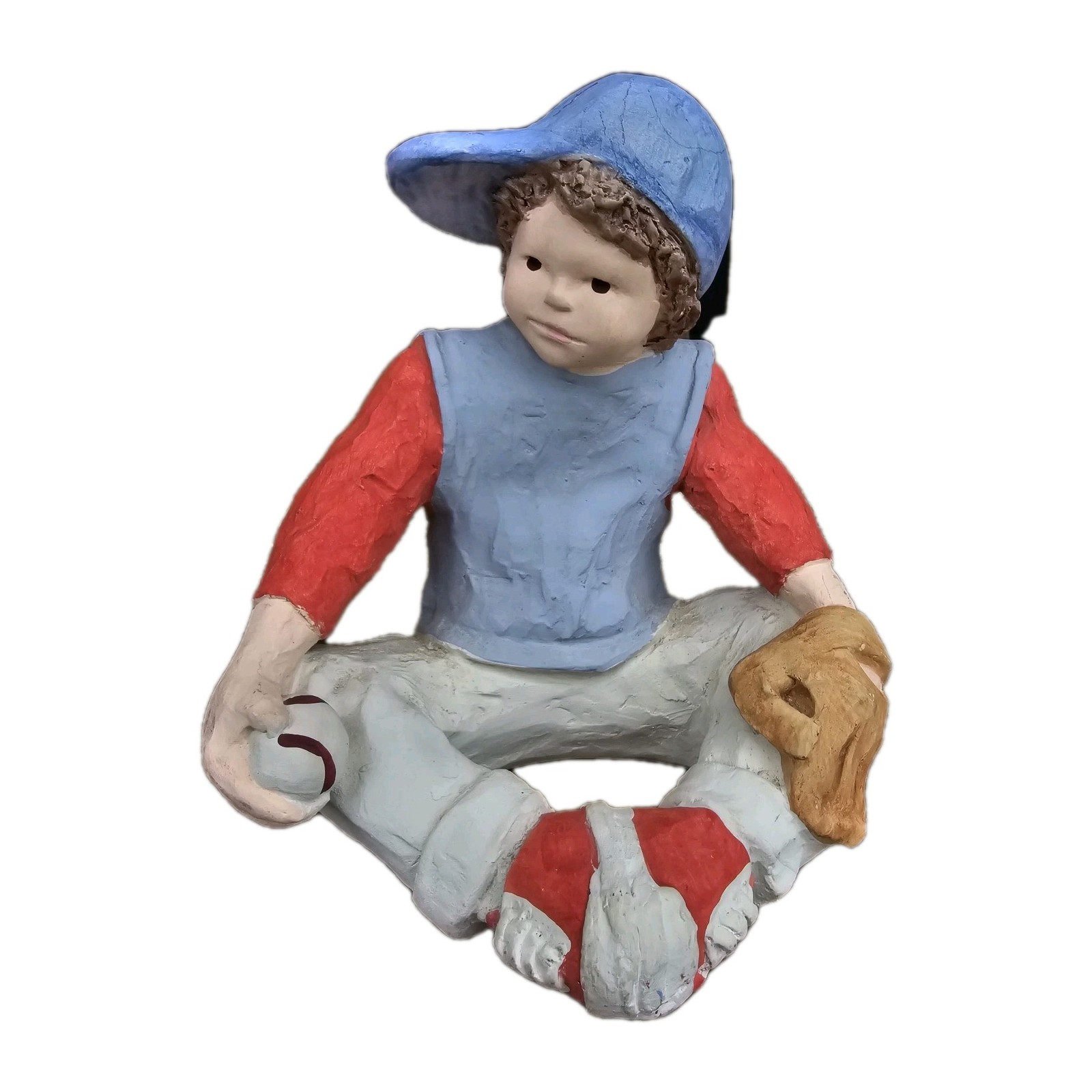 Sneaker Kids Pitching Ace Baseball Boy Sculpture Daze Austin Boys Children