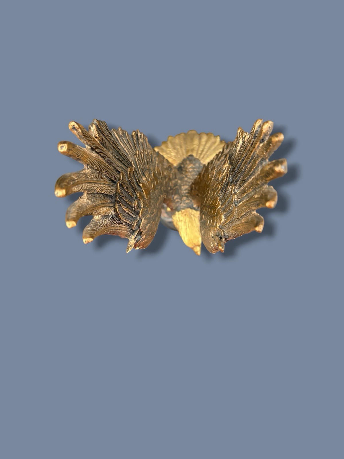 JOHN WAYNE American Hero COURAGE Eagle Bronze Color Sculpture Collection 2013