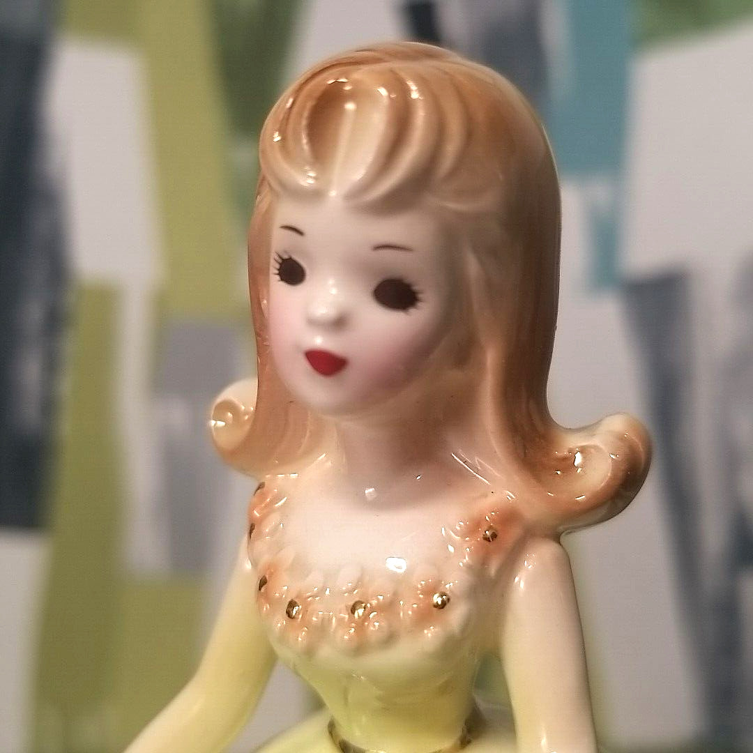 Josef Originals Figurine Ladies Of Song From The Portrait Series Rare 2 Stickers
