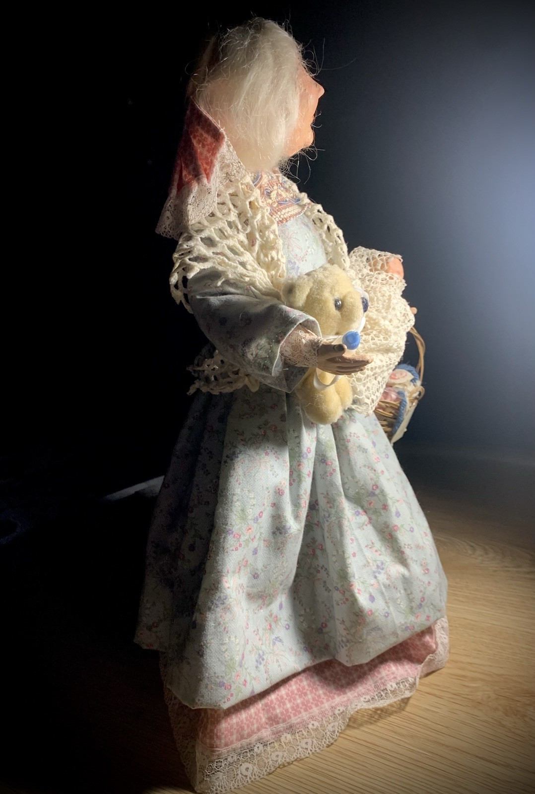 VTG Grandma For Hire : Character By Marina Cantlon 1985 Handmade-One Of A Kind