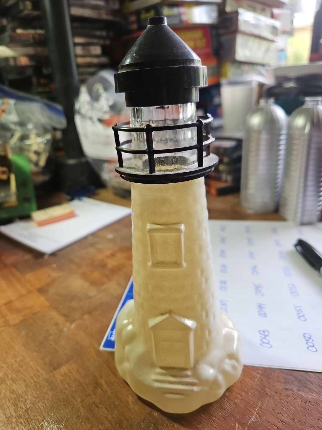 CERAMIC LIGHTHOUSE, EXCELLENT CONDITION SEE PHOTOS