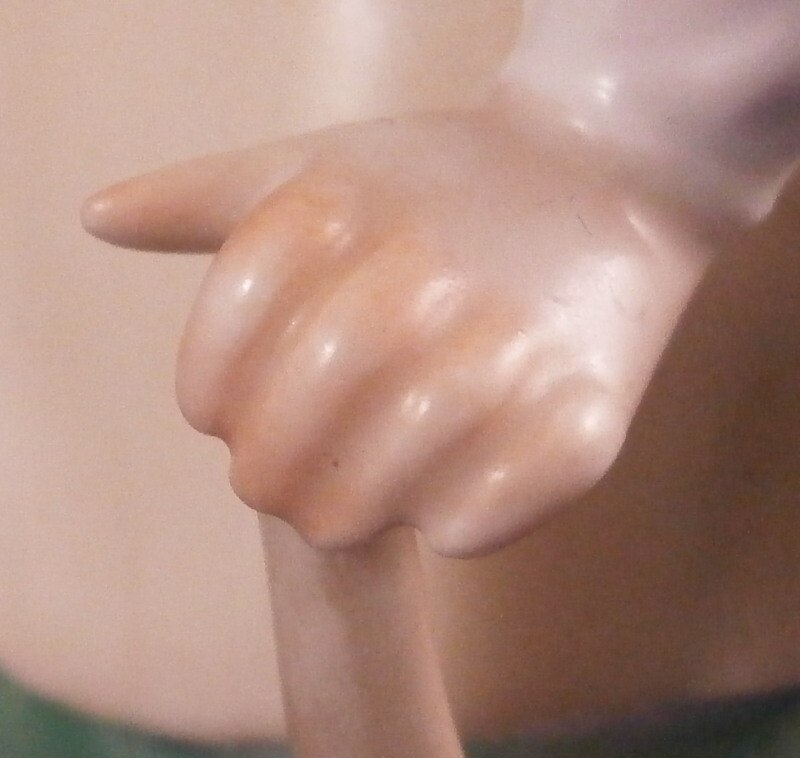 Augarten Wien Porcelain Eel Seller Figure Figurine Porzellan Figur Royal Vienna