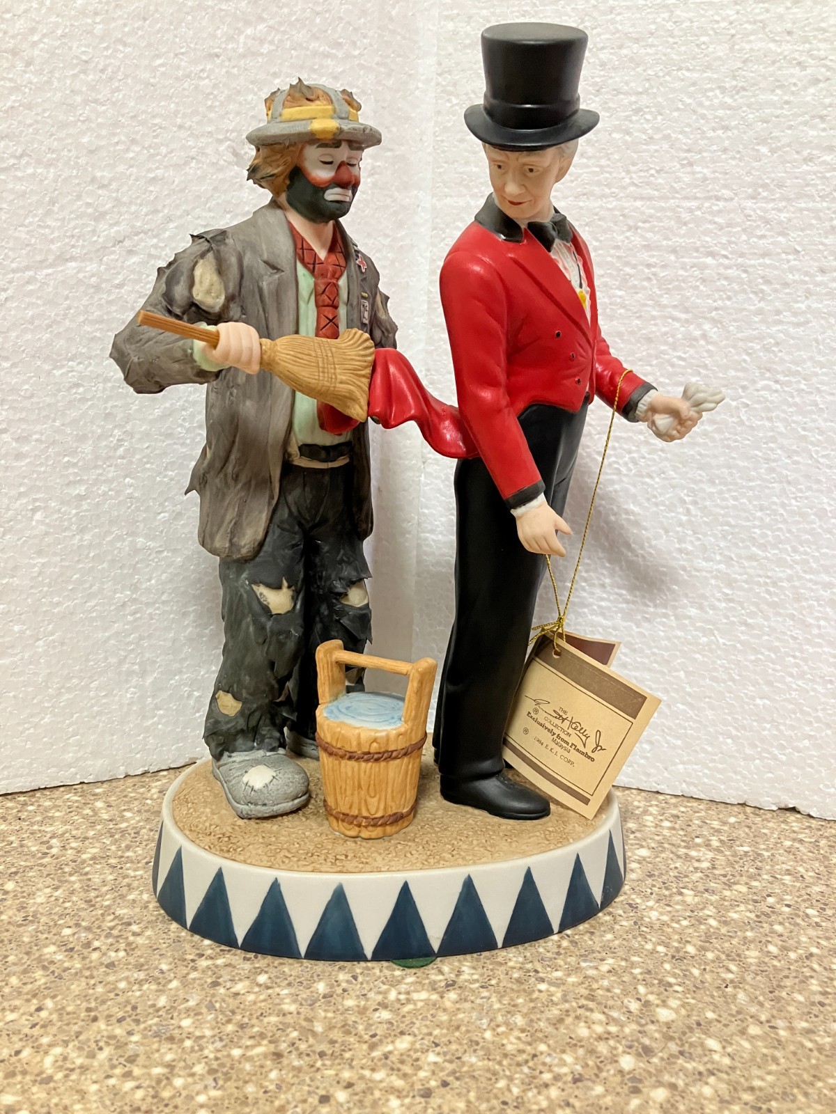 Emmett Kelly Jr. The Ringmaster Clown 1993 EKJ #9993