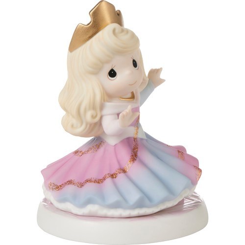 ❦ New PRECIOUS MOMENTS DISNEY Porcelain Figurine SLEEPING BEAUTY Princess Aurora