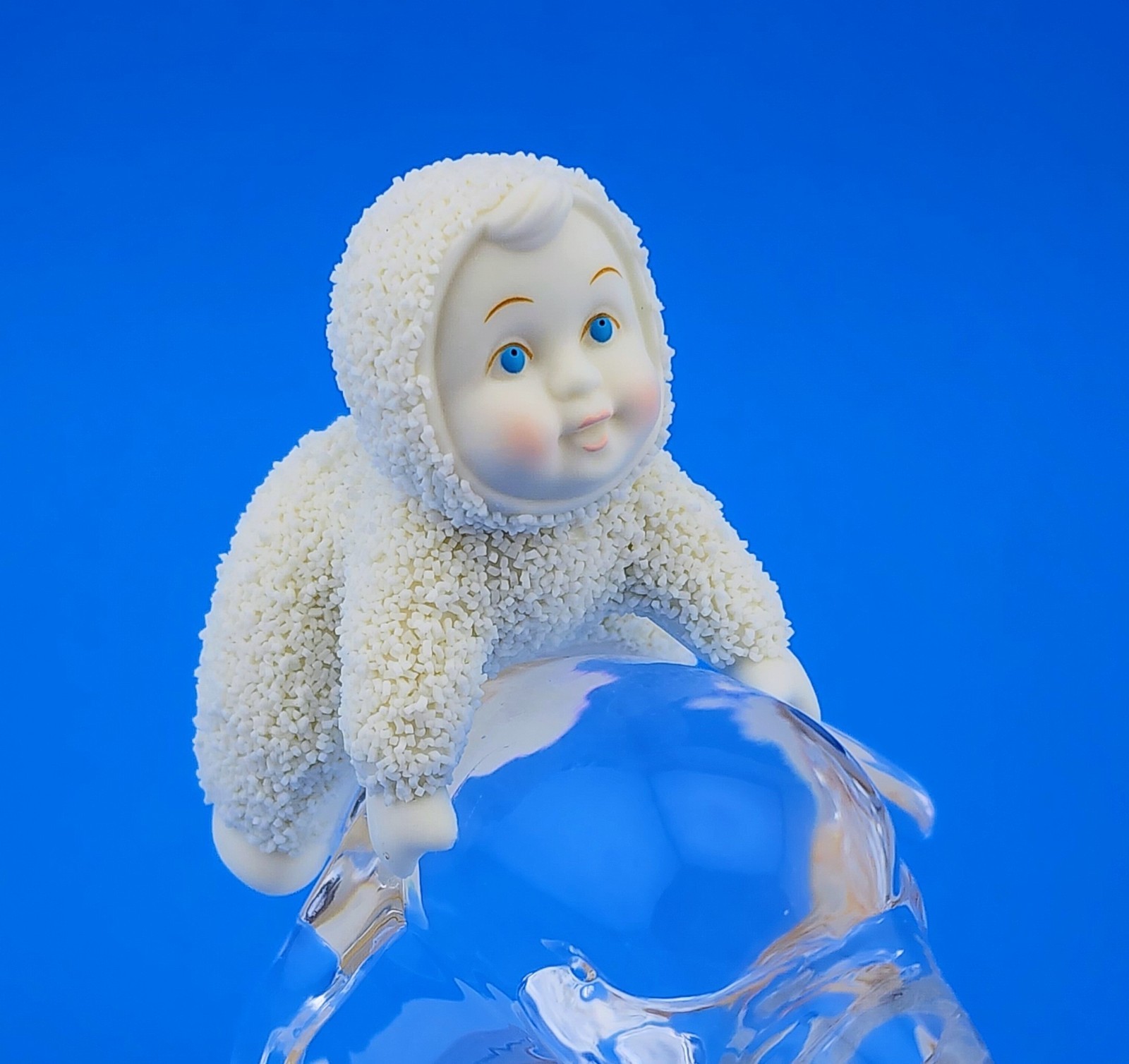 Snowbabies WEDNESDAY “ADVENTURE SEEKER” A Baby For Everyday RETIRED Dept. 56 Vtg