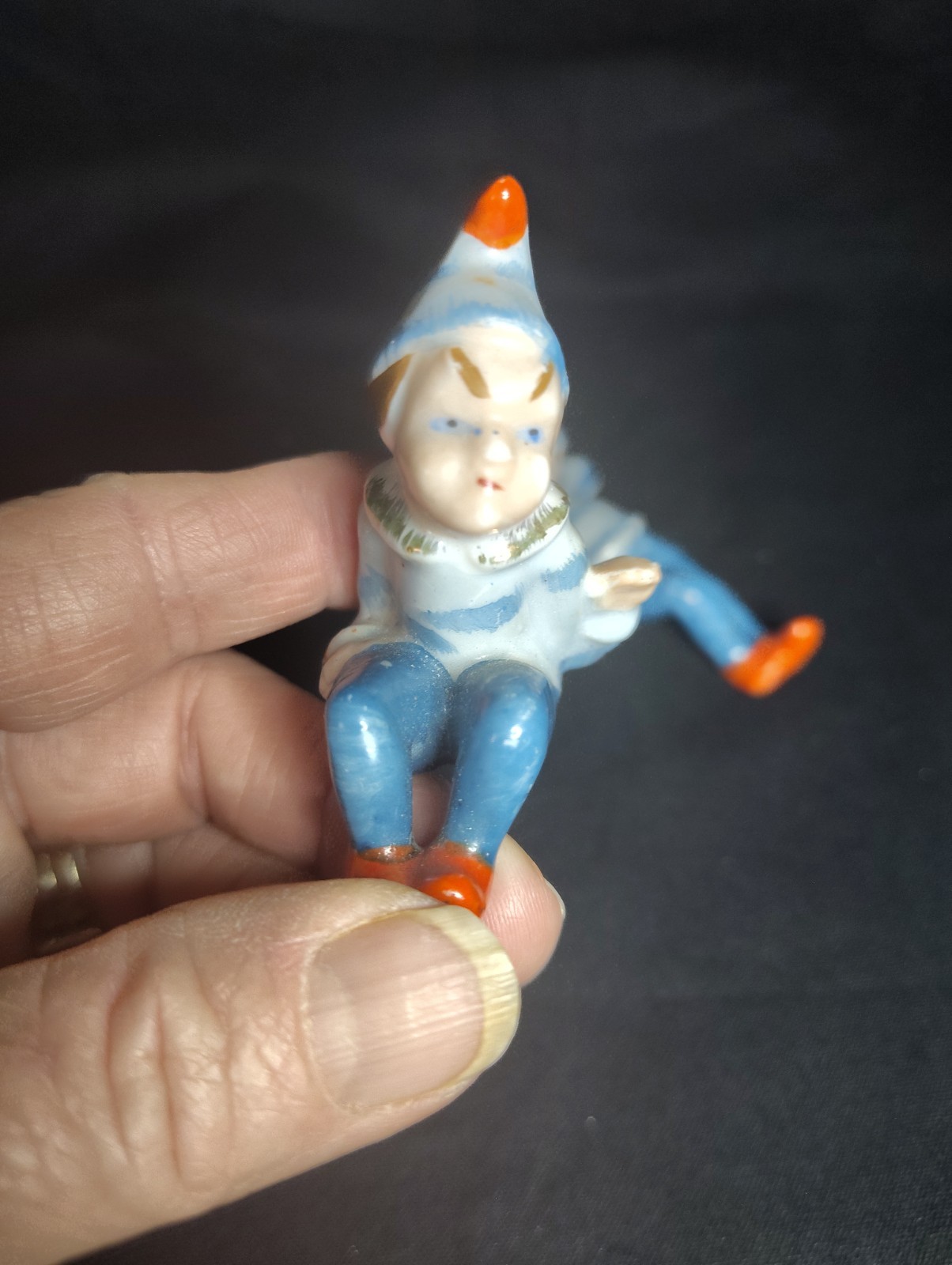 Lot of 2 VTG Pixie Elfs Made In Japan 1950s Very Rare & Great Facial Attitude