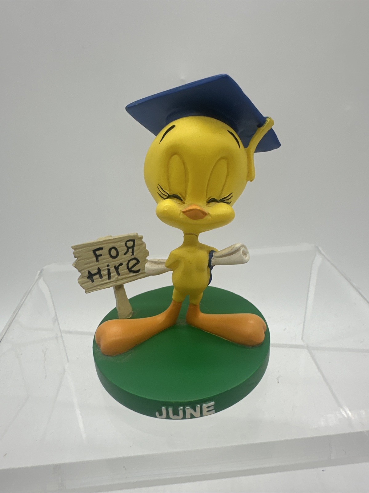 2000 Goebel Danbury Mint JUNE Tweety Bird Figurine Perpetual Calendar Series
