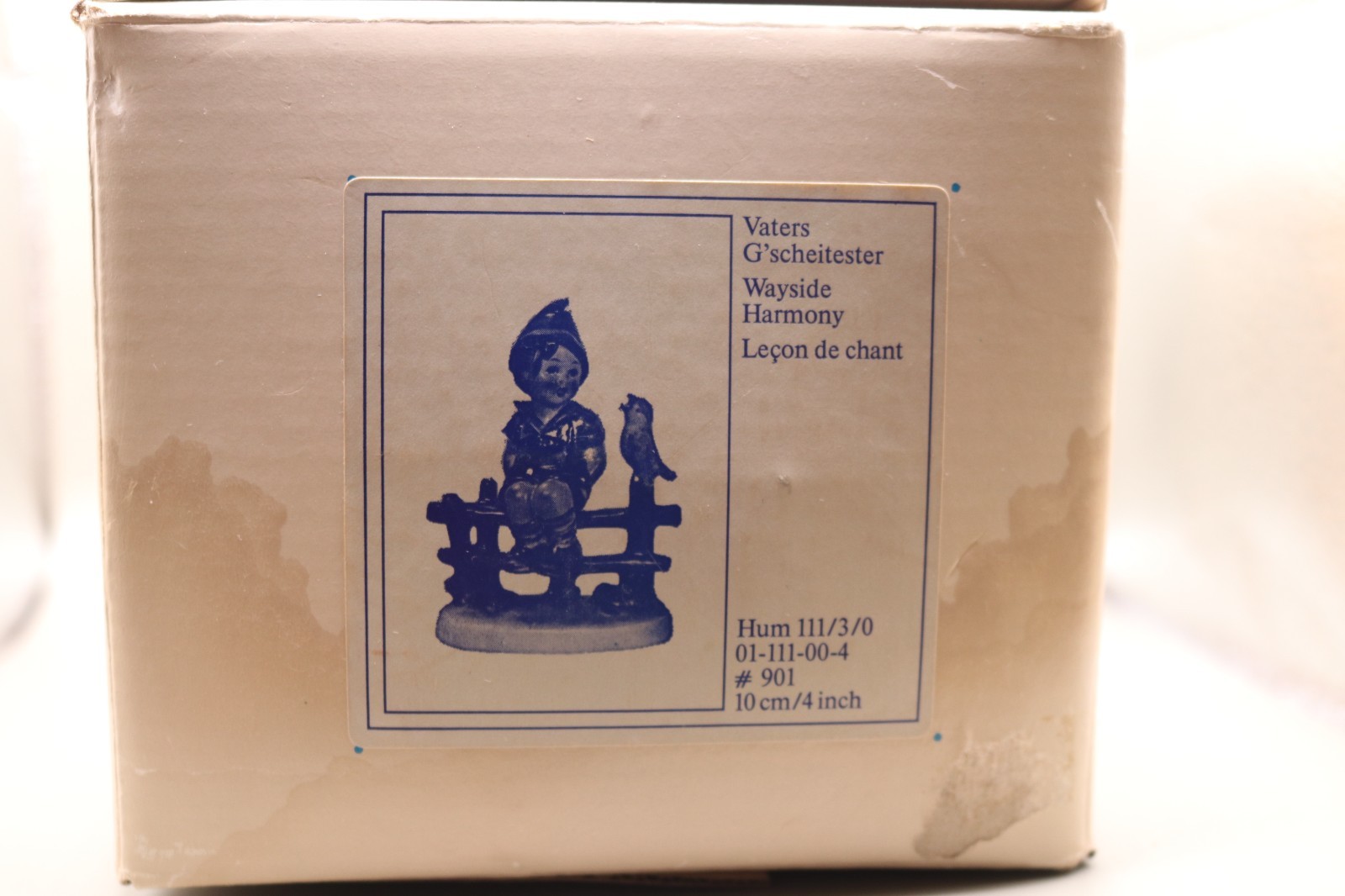 Goebel Hummel Figurine – Wayside Harmony-111/3/0 TMK6- 4 inch With Original Box