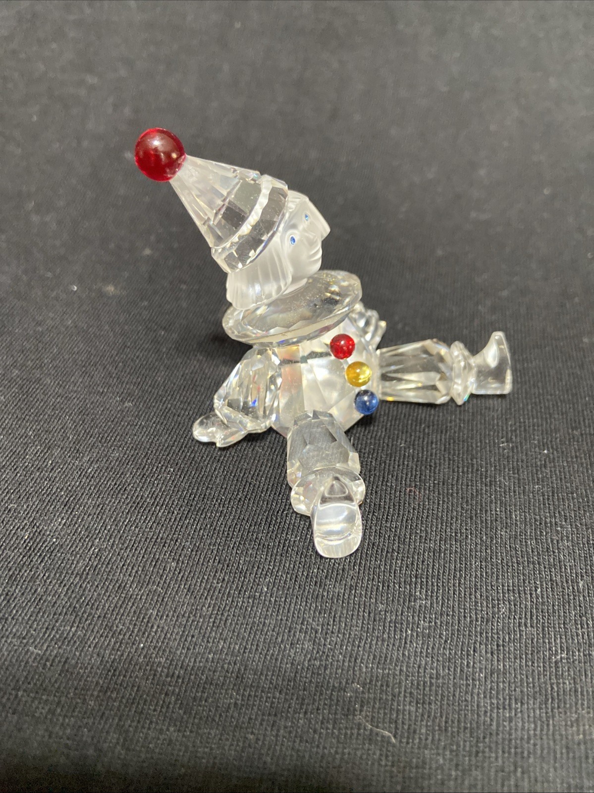 Retired Swarovski Crystal Clown Puppet 7550NR000003