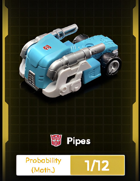 Blokees Transformers Wreck’N Rule C02 Mini Model Kit Pipes 1/12