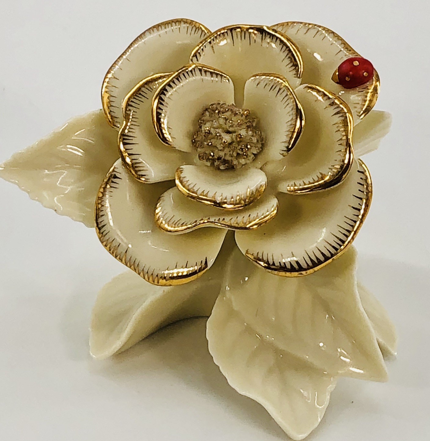LENOX “FASCINATING LADYBUG” Flower Fine Porcelain Figurine Replacement Piece