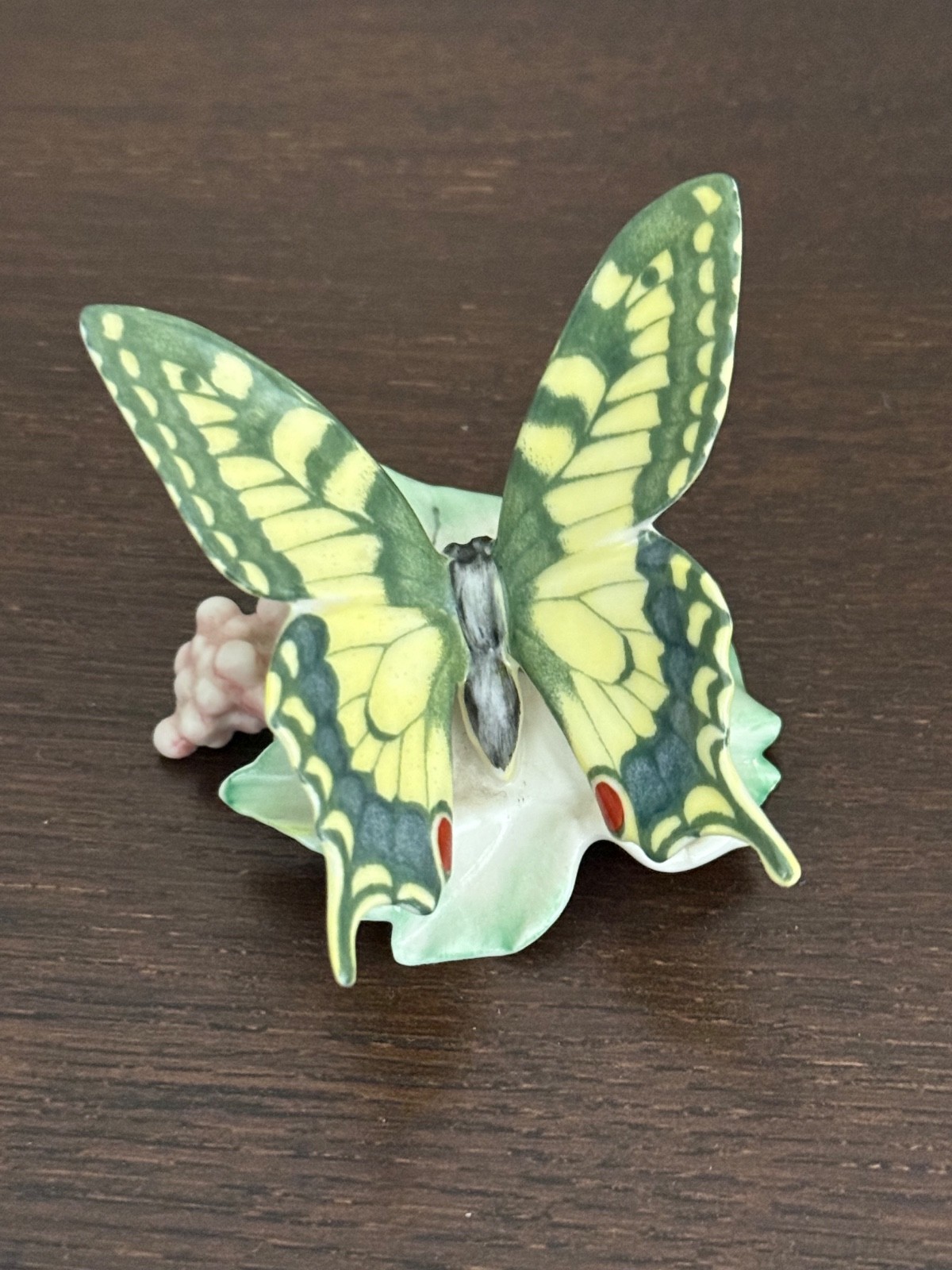 Hutschenreuther Porcelain Swallowtail Butterfly Figurine Germany