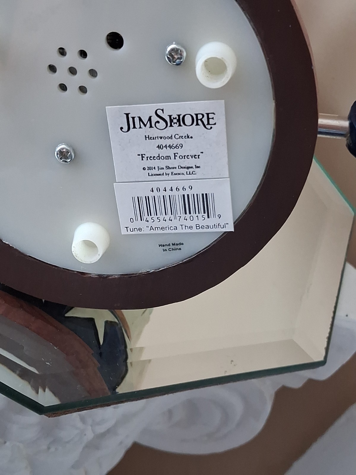 Jim Shore Uncle Sam “Freedom Forever” Figurine & Music Box