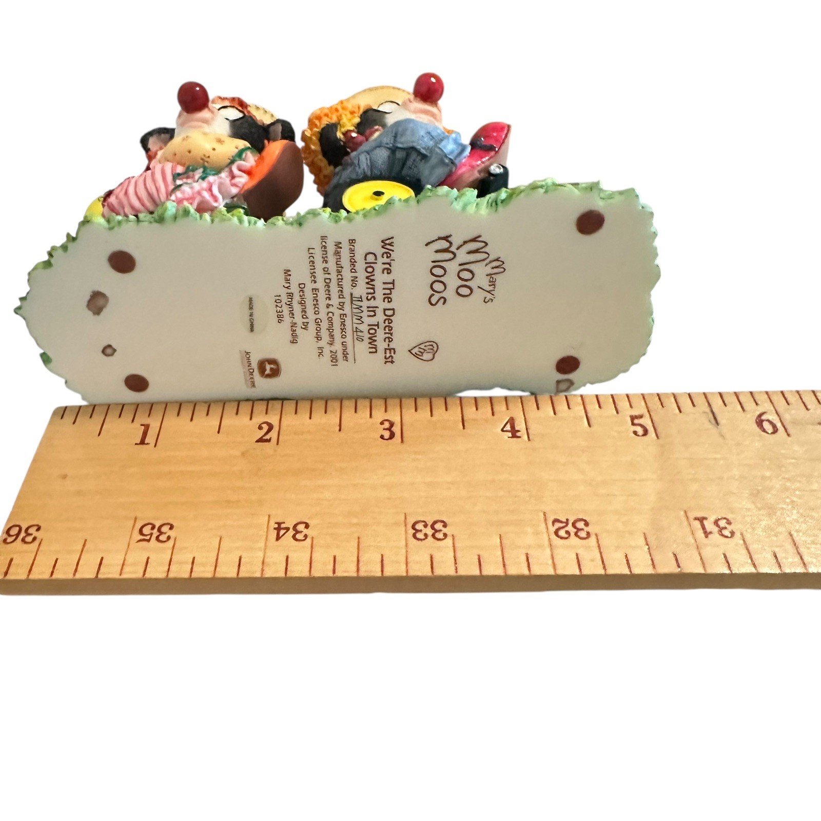Mary’s Moo Moos John Deere Deere-est Clowns Tractor Parade Figurine 102386