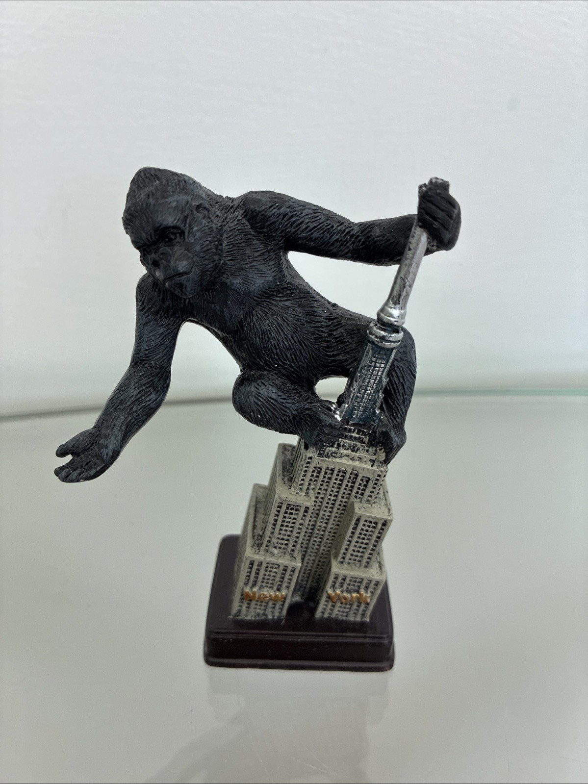 New York City NYC Souvenir Empire State Building Replica Statue and King Kong