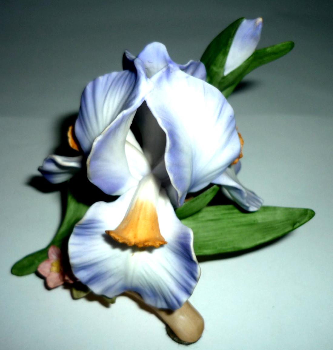1985 Hamilton Collection Flowers Orient Porcelain Limited Edition Iris