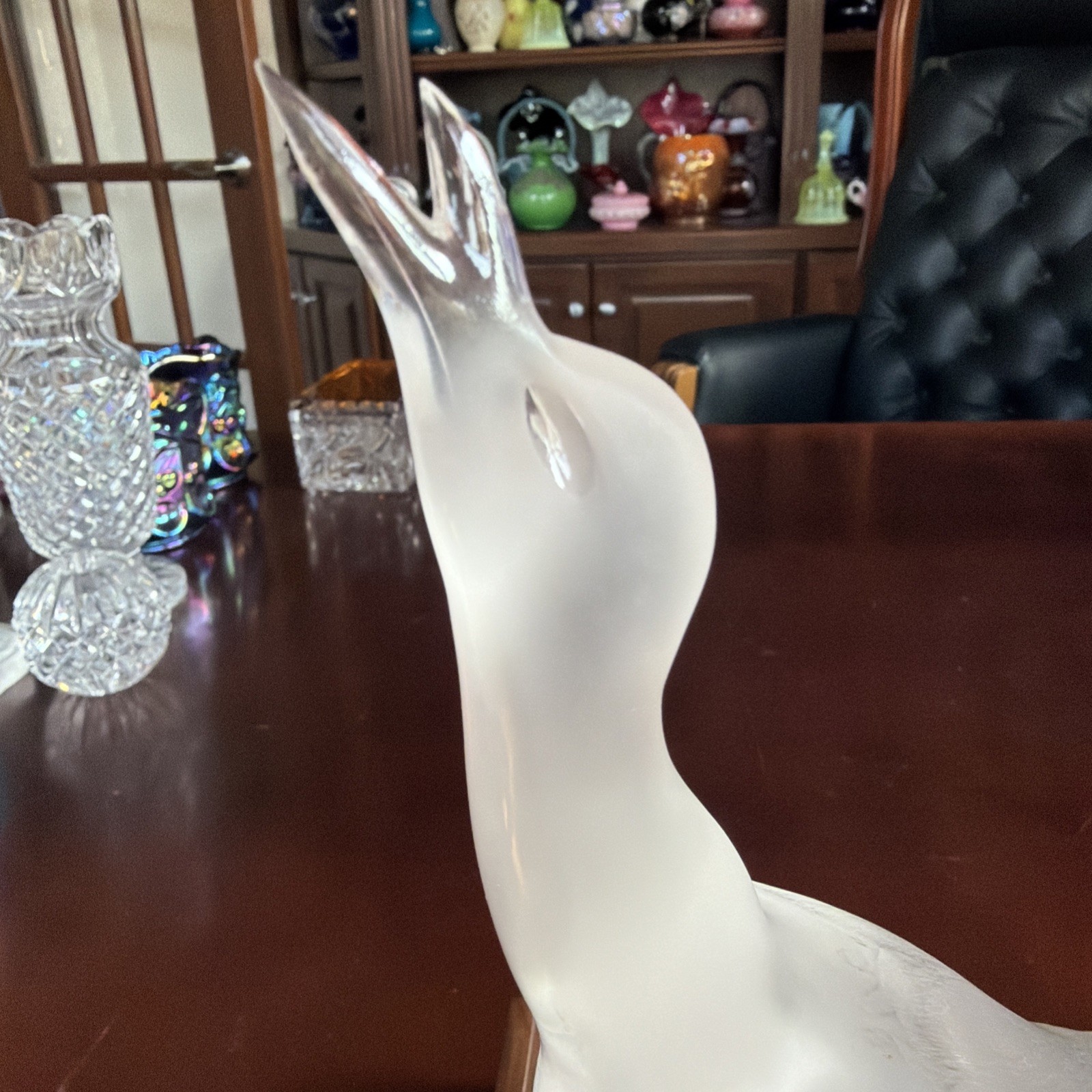 Lalique France “Daphnis” Chloe Seagull figurine